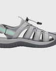 Dannto Trailport N3 - Women's Hiking Sandals gray shown from the side