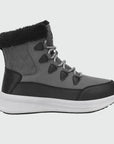Dannto women‘s dark gray winter snow Boots shown from the side