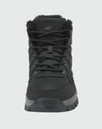 Dannto men‘s black winter snow Boots shown from the front