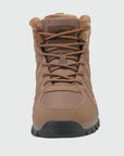 Dannto men‘s brown winter snow Boots shown from the front