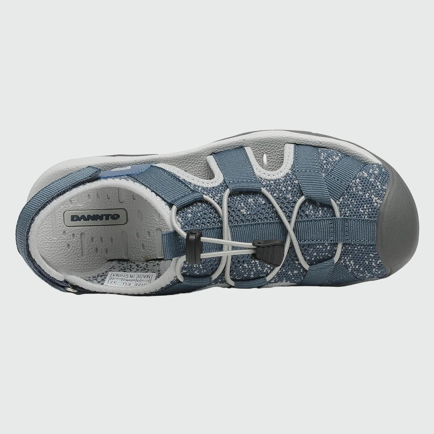 Dannto Trailport N2 - Women's Hiking Sandals blue shown from the top