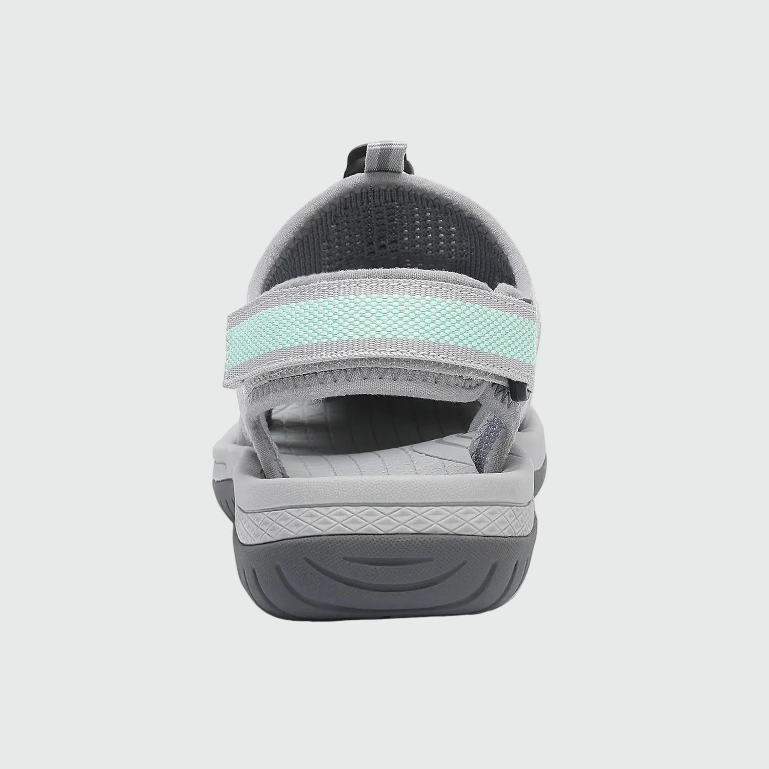 Dannto Trailport N3 - Women's Hiking Sandals gray shown from the back