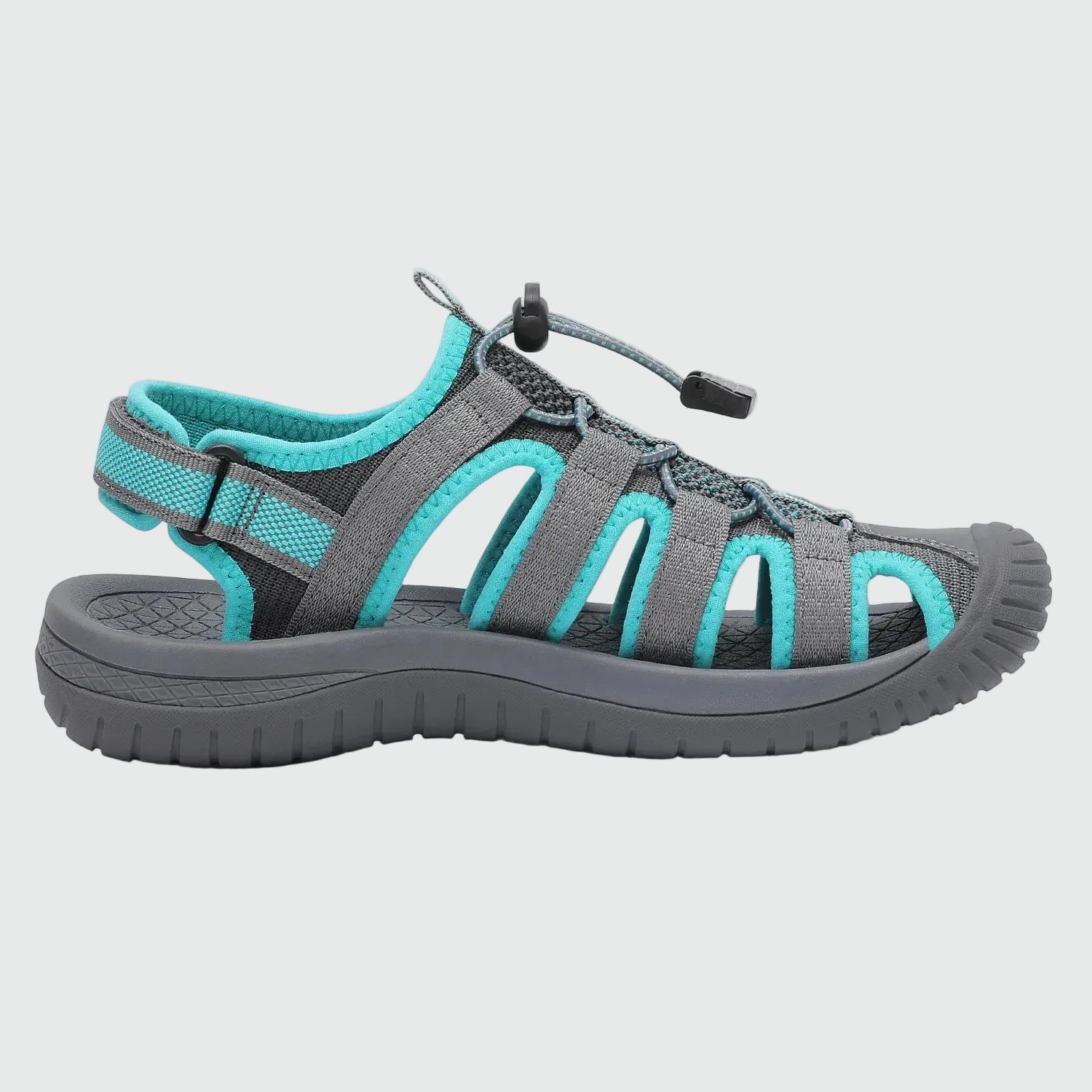 Dannto Trailport N3 - Women's Hiking Sandals green shown from the side