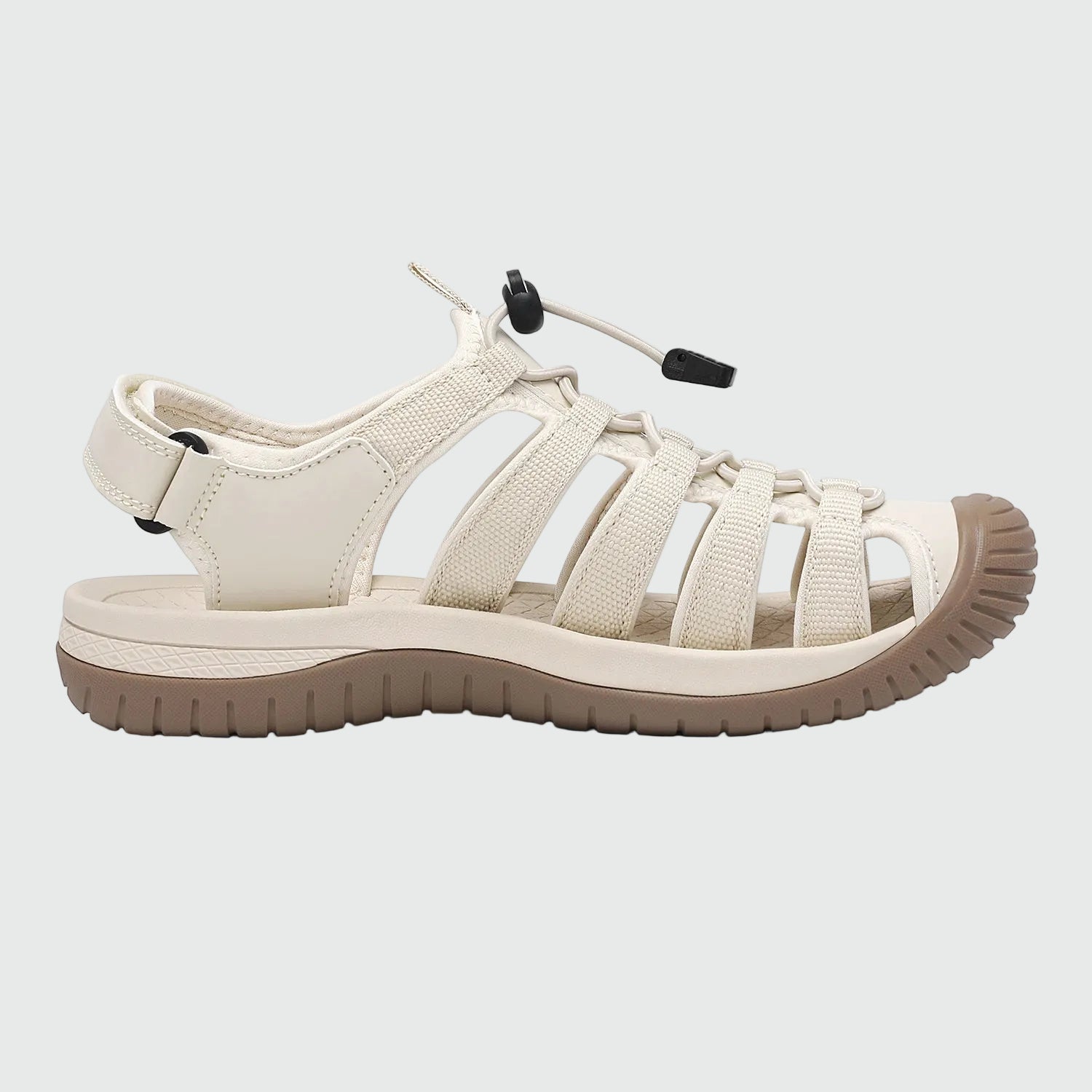 Dannto Trailport H3 - Women's Hiking Sandals beige shown from the side