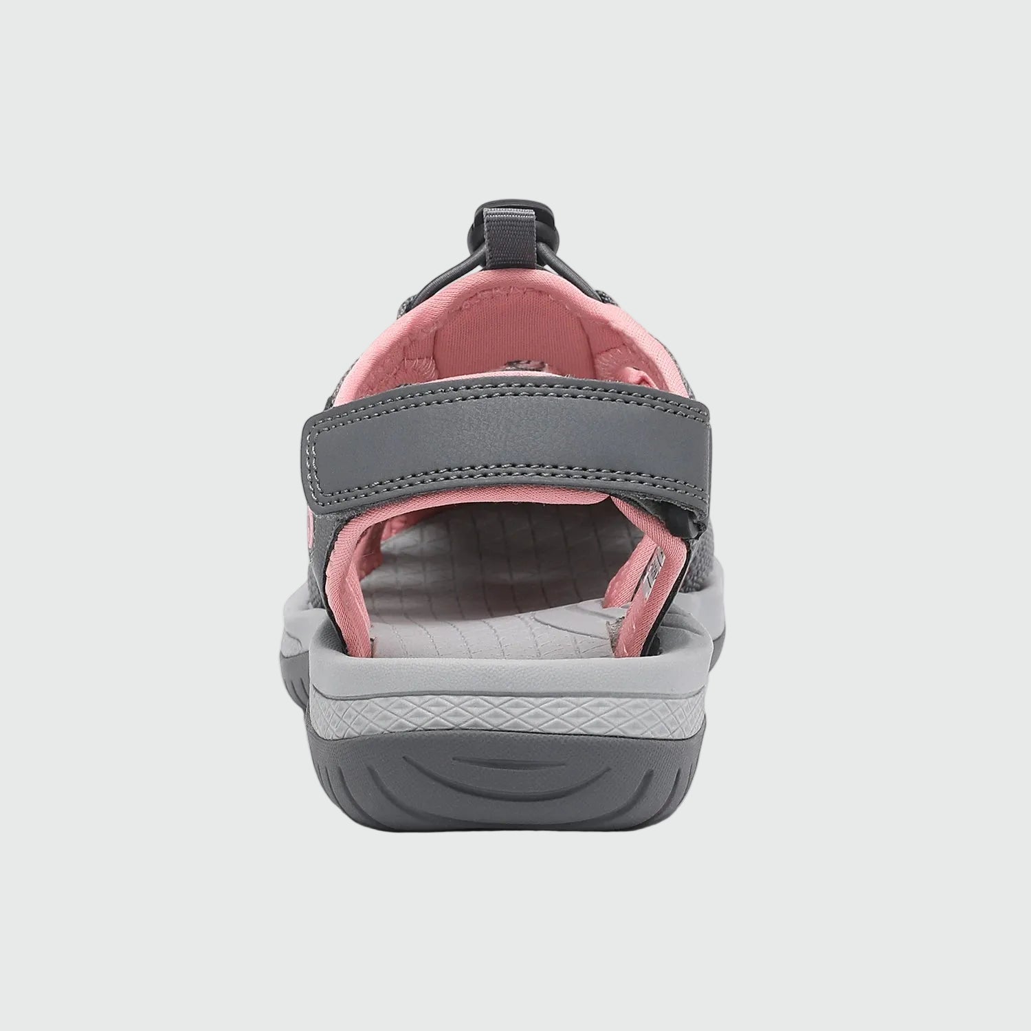 Dannto Trailport H3 - Women's Hiking Sandals gray pink shown from the back