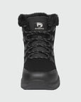 Dannto women‘s black winter snow Boots shown from the front