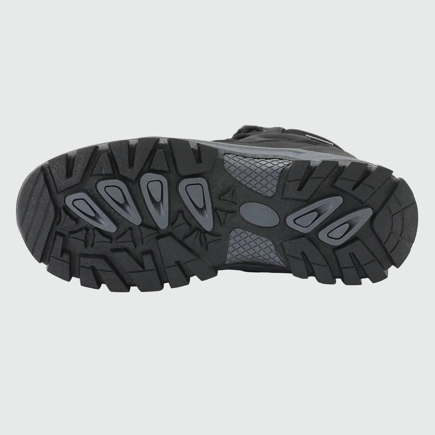 Dannto men‘s black winter snow Boots shown from the botton