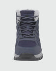Dannto men‘s blue winter snow Boots shown from the front