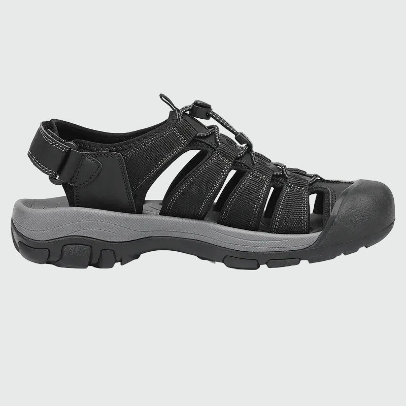 Dannto Trekport N2 - Men's Hiking Sandals black shown from the side
